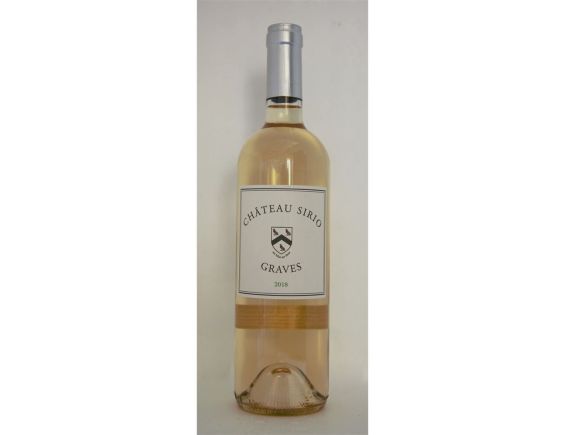 CHÂTEAU SIRIO GRAVES BLANC 2018