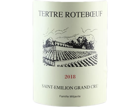 CHATEAU TERTRE ROTEBOEUF SAINT-EMILION GRAND CRU ROUGE 2018