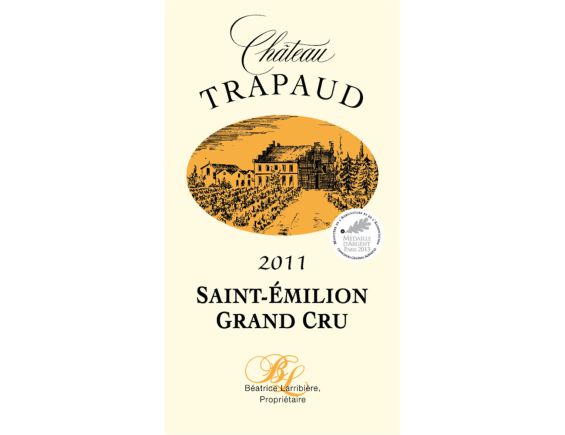 CHÂTEAU TRAPAUD SAINT EMILION GRAND CRU  2011