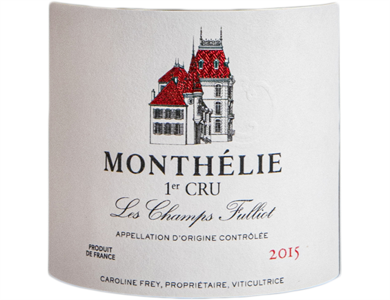 COMTE DE MONTEBELLO MONTHELIE 1ER CRU LES CHAMPS FULLIOTS ROUGE 2015