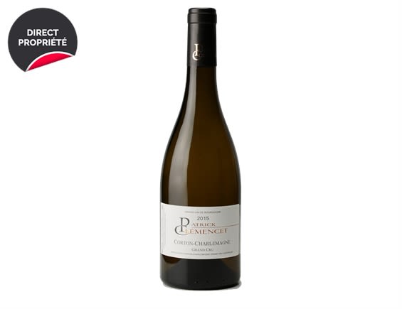 CORTON-CHARLEMAGNE BLANC 2015 - PATRICK CLÉMENCET