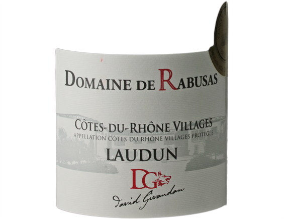 CÔTES DU RHÔNE VILLAGES LAUDUN ROUGE 2017 - DOMAINE DE RABUSAS