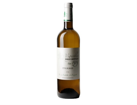 CUVÉE 1919 BLANC 2016 - VIGNOBLES ÉMILE BERTAUD