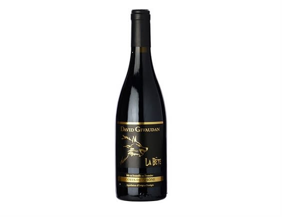 DAVID GIVAUDAN CUVEE LA BETE COTES DU RHONE ROUGE 2014