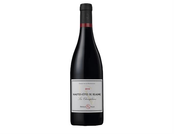 DECELLE VILLA LES CHAMPLAINS BOURGOGNE HAUTES COTES DE BEAUNE ROUGE 2018