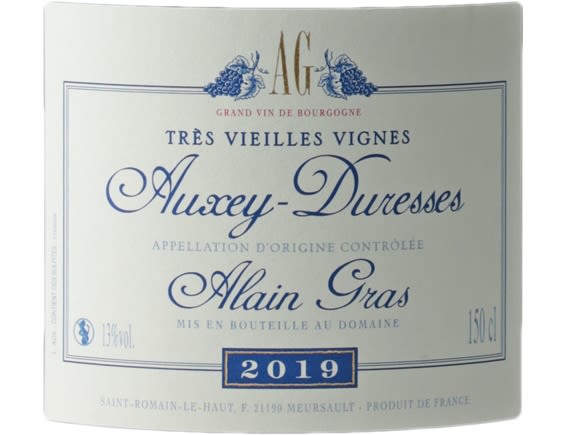 DOMAINE ALAIN GRAS TRES VIEILLES VIGNES MAGNUM AUXEY-DURESSES ROUGE 2019