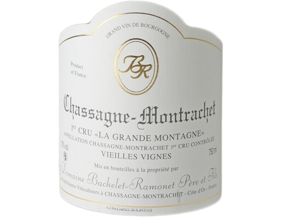 DOMAINE BACHELET-RAMONET CHASSAGNE-MONTRACHET 1ER CRU LA GRANDE MONTAGNE BLANC 2018