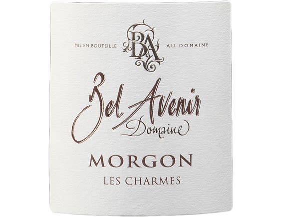 DOMAINE BEL AVENIR MORGON LES CHARMES ROUGE 2018