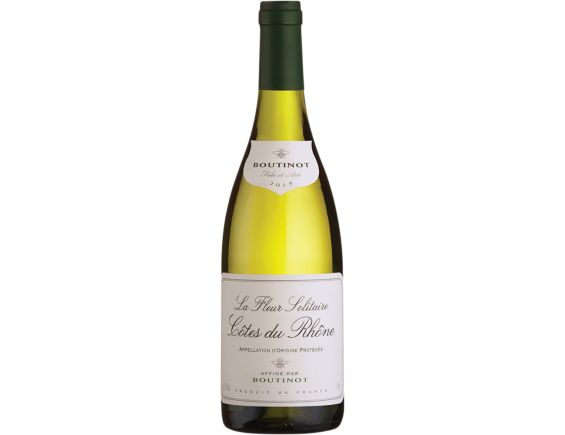 DOMAINE BOUTINOT CÔTES DU RHÔNE LA FLEUR SOLITAIRE BLANC