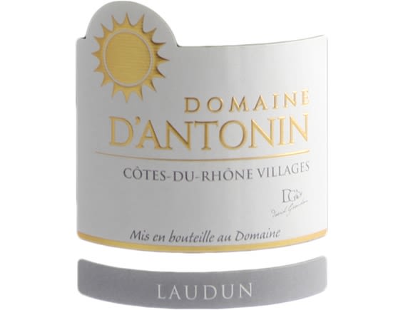 DOMAINE D'ANTONIN COTES DU RHONE VILLAGES LAUDUN BLANC 2018