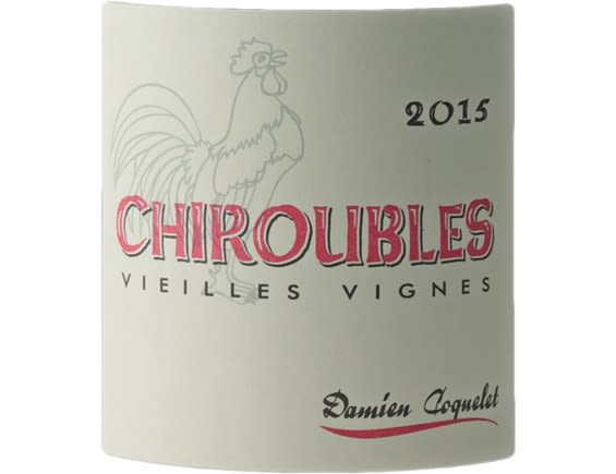 DOMAINE DAMIEN COQUELET CHIROUBLES VIEILLES VIGNES ROUGE 2015