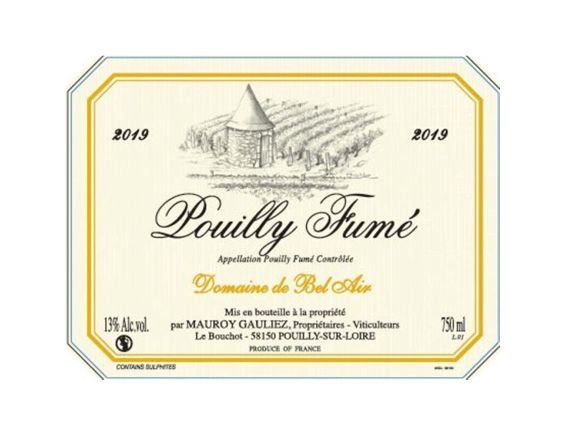 DOMAINE DE BEL AIR POUILLY FUMÉ 2019