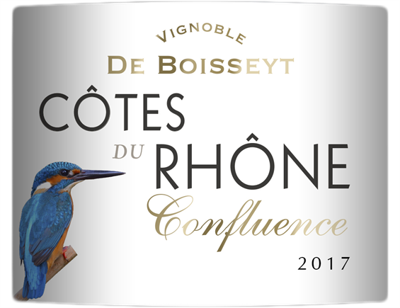 DOMAINE DE BOISSEYT CONFLUENCE COTES DU RHONE ROUGE 2017