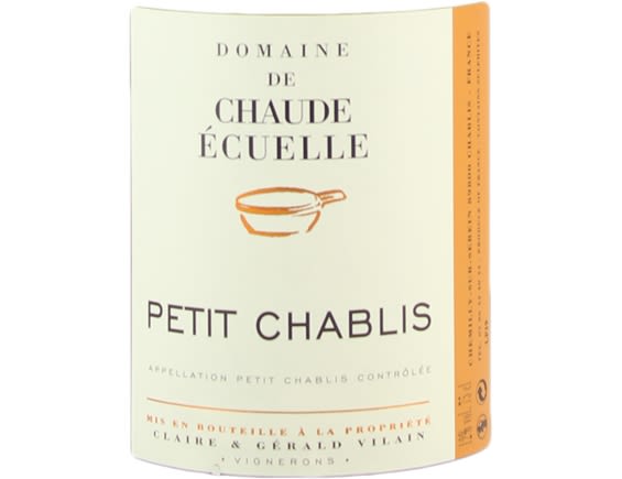 DOMAINE DE CHAUDE ECUELLE PETIT CHABLIS BLANC 2020