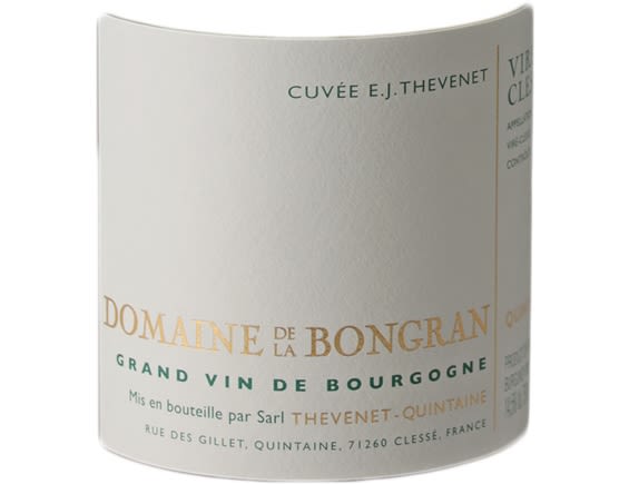 DOMAINE DE LA BONGRAN CUVEE EJ THEVENET VIRE-CLESSE QUINTAINE BLANC 2016