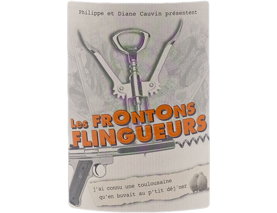 DOMAINE DE LA COLOMBIERE LES FRONTONS FLINGUEURS FRONTON ROUGE 2019