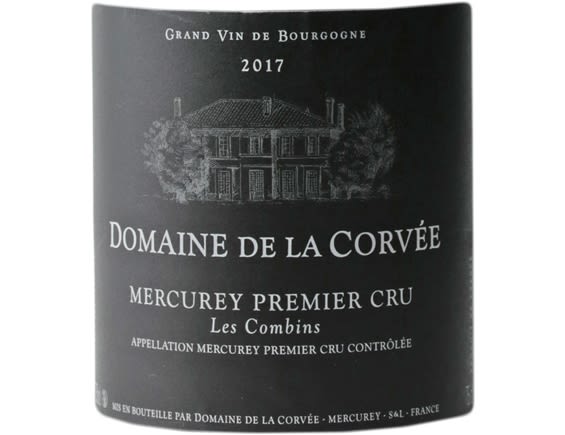 DOMAINE DE LA CORVEE MERCUREY 1ER CRU LES COMBINS ROUGE 2017