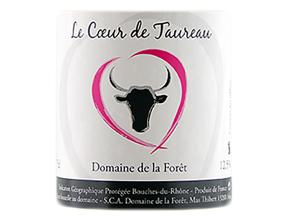 DOMAINE DE LA FORET COEUR DE TAUREAU PAYS DES BOUCHES-DU-RHONE  ROSE