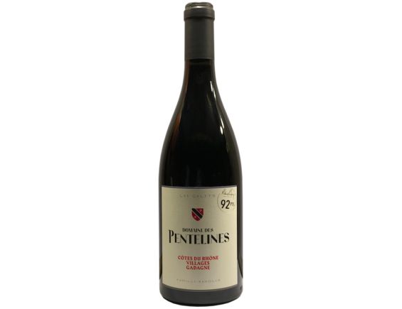 DOMAINE DE PENTELINES LES GALETS CÔTES DU RHÔNE VILLAGES ROUGE 2016