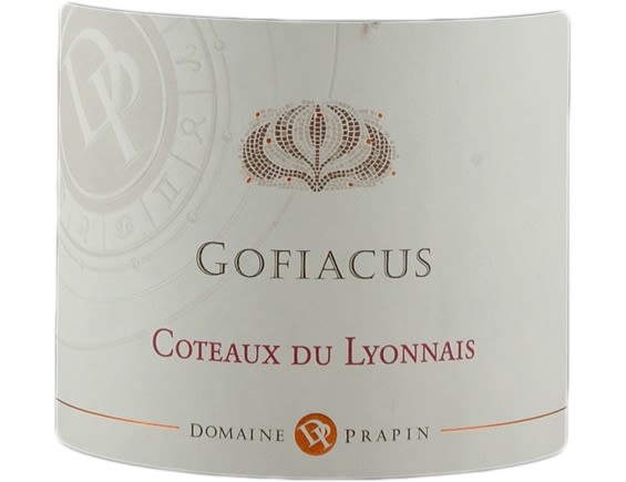 DOMAINE DE PRAPIN COTEAUX DU LYONNAIS GOFIACUS ROUGE 2018