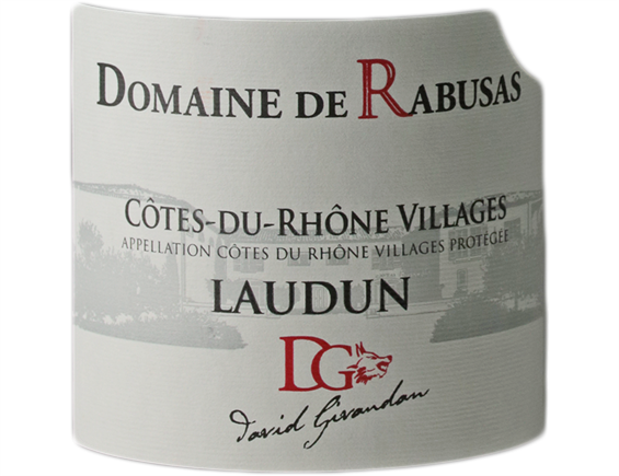 DOMAINE DE RABUSAS COTES DU RHONE VILLAGES LAUDUN ROUGE 2018