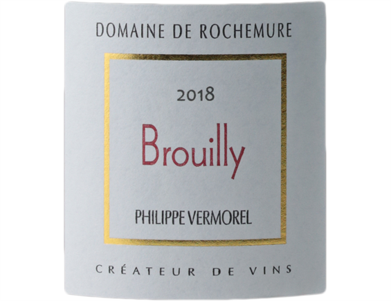 DOMAINE DE ROCHEMURE BROUILLY ROUGE 2018