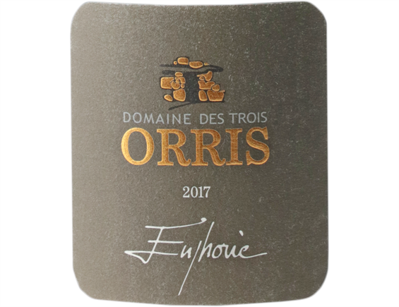 DOMAINE DES TROIS ORRIS EUPHORIE COTES DU ROUSSILLON ROUGE 2017