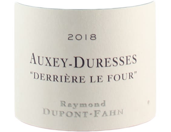 DOMAINE DUPONT-FAHN AUXEY-DURESSES DERRIERE LE FOUR ROUGE 2018