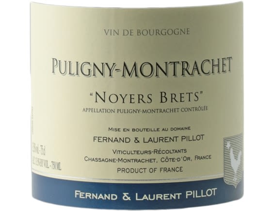 DOMAINE FERNAND ET LAURENT PILLOT PULIGNY-MONTRACHET NOYER BRET BLANC 2019