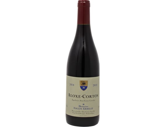 DOMAINE FOLLIN-ARBELET ALOXE-CORTON 1ER CRU LES VERCOTS ROUGE 2018