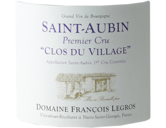 DOMAINE FRANCOIS LEGROS SAINT-AUBIN 1ER CRU VILLAGE ROUGE 2017