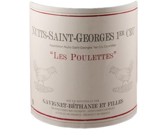 DOMAINE GAVIGNET-BETHANIE ET FILLES NUITS SAINT GEORGES 1ER CRU LES POULETTES ROUGE 2018