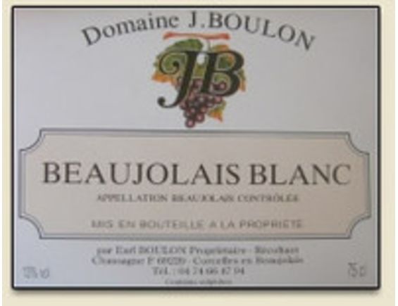 DOMAINE J. BOULON BLANC 2015