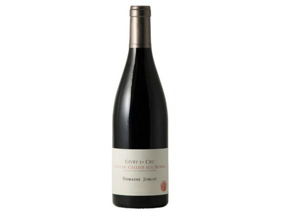 DOMAINE JOBLOT GIVRY 1ER CRU CLOS DU CELLIER AUX MOINES ROUGE 2018