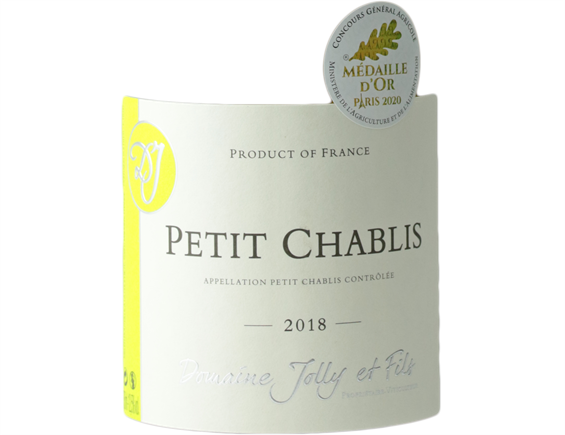 DOMAINE JOLLY PETIT CHABLIS 2018