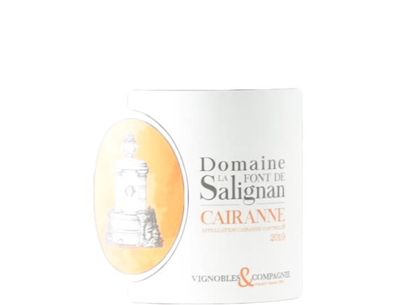 DOMAINE LA FONT DE SALIGNAN CAIRANNE ROUGE 2019