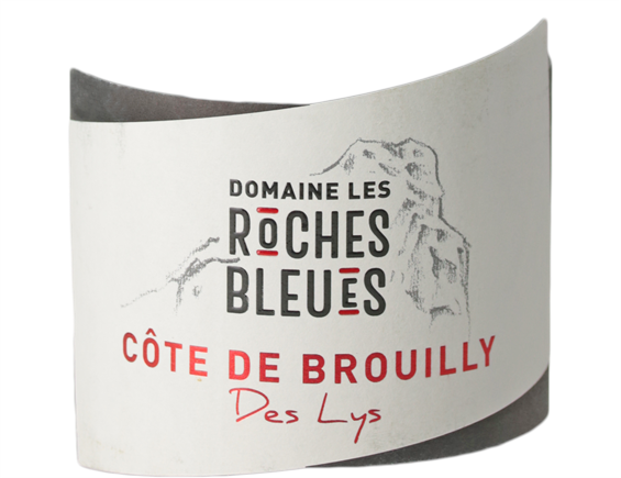 DOMAINE LES ROCHES BLEUES COTE DE BROUILLY DES LYS ROUGE 2017