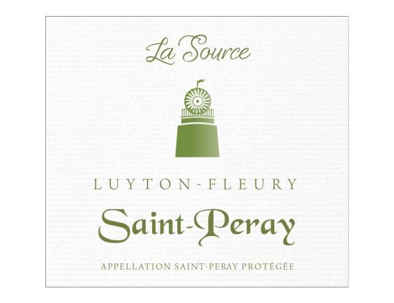 DOMAINE LUYTON FLEURY LA SOURCE SAINT PERAY BLANC 2017