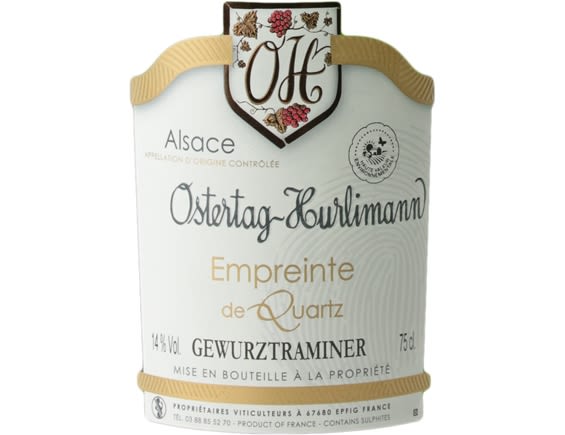 DOMAINE OSTERTAG-HURLIMANN GEWURZTRAMINER EMPREINTE DE QUARTZ ALSACE BLANC 2020