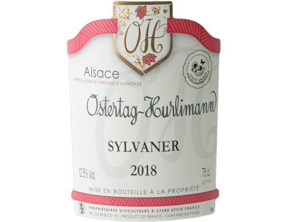 DOMAINE OSTERTAG-HURLIMANN SYLVANER ALSACE 2018