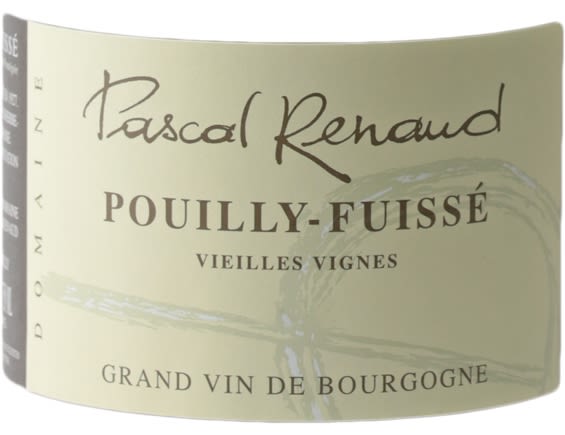 DOMAINE PASCAL RENAUD POUILLY FUISSE VIEILLES VIGNES BLANC 2019