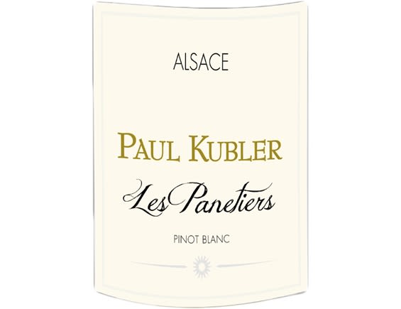 DOMAINE PAUL KUBLER ALSACE PINOT BLANC LES PANETIERS BLANC 2019