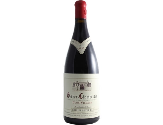 DOMAINE PHILIPPE LIVERA CLOS VILLAGE MAGNUM GEVREY-CHAMBERTIN VILLAGE ROUGE 2015