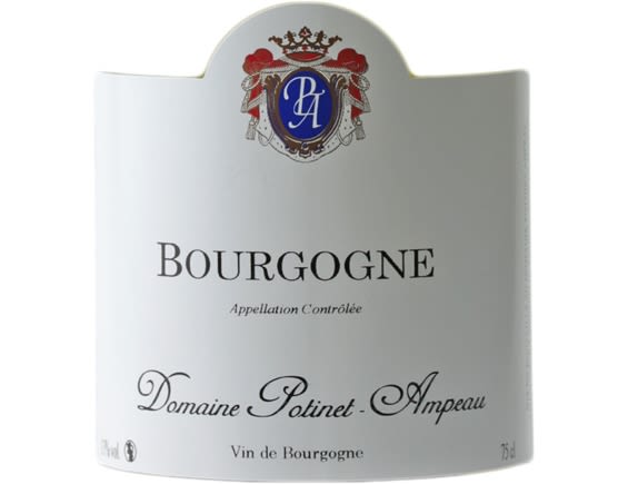 DOMAINE POTINET-AMPEAU BOURGOGNE BLANC 2015