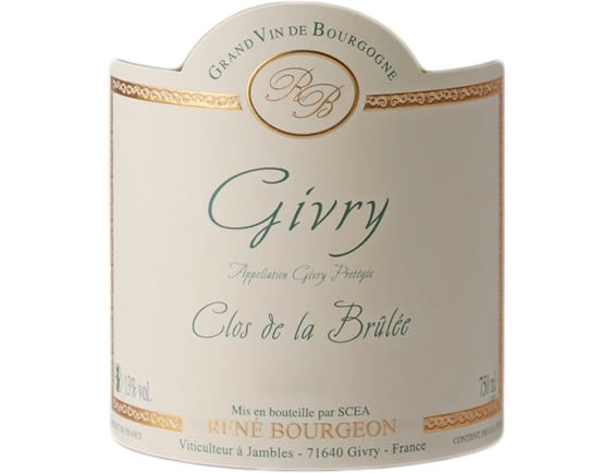 DOMAINE RENE BOURGEON GIVRY CLOS DE LA BRULEE BLANC 2018