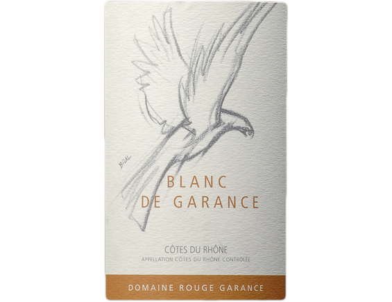 DOMAINE ROUGE GARANCE BLANC DE GARANCE COTES DU RHONE BLANC 2019