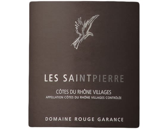 DOMAINE ROUGE GARANCE LES SAINTPIERRE COTES DU RHONE VILLAGES ROUGE 2018