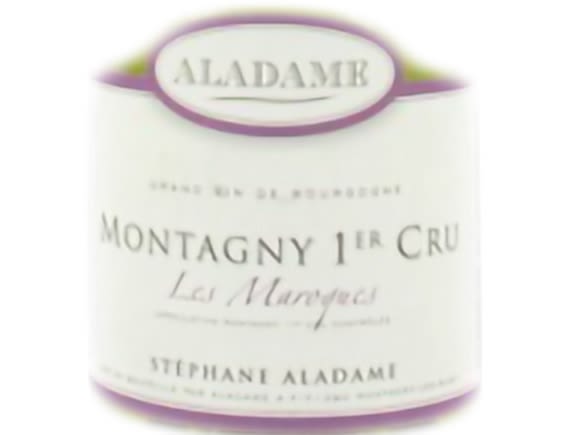 DOMAINE STEPHANE ALADAME MONTAGNY 1ER CRU LES MAROQUES BLANC 2014