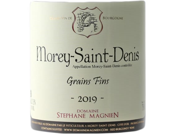 DOMAINE STEPHANE MAGNIEN GRAINS FINS MOREY-SAINT-DENIS ROUGE 2019