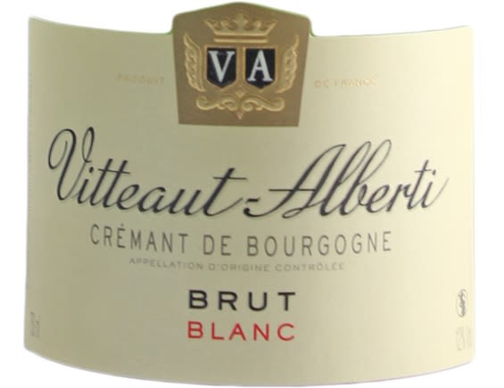 DOMAINE VITTEAUT-ALBERTI BRUT CREMANT DE BOURGOGNE BLANC